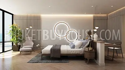SUR6892: Apartment with Pool and Sea View in Surin beach. Photo #12