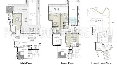 LAY5678: Amazing 4 Bedroom Villa with Ocean View  within walking distance to Layan Beach. Photo #3