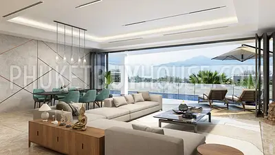 SUR6892: Apartment with Pool and Sea View in Surin beach. Photo #17