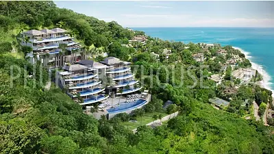 SUR6892: Apartment with Pool and Sea View in Surin beach. Photo #19