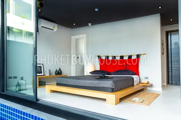 LAY7141: Minimalistic Two Bedroom Pool Villa in Layan. Photo #7