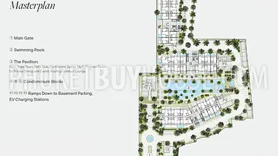 BAN22228:  Прибрежное спокойствие: Ваш Шикарный Оазис в Однокмнатной Квартире Рядом с Пляжем Банг Тао. Фото #4
