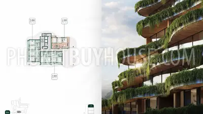 LAY22048: Self-Sufficient Mini-City in Layan: Premium One Bedroom Apartment For Sale. Fotoğraf #8