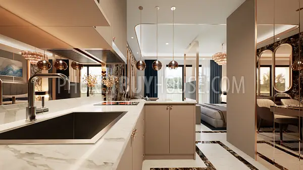 BAN7159: Studio with Garden View in Bang Tao. Fotoğraf #4