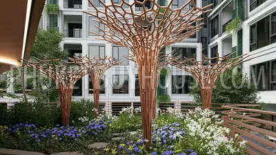 BAN7167: Two Bedroom Apartment with Garden View in Bang Tao. Photo #34
