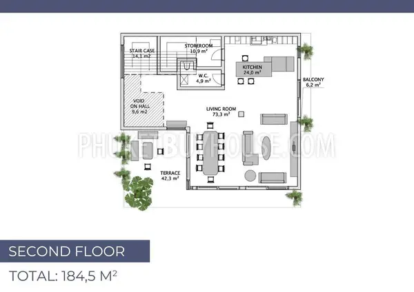 RAW22246: Luxurious New Villa for Sale in Rawai. Fotoğraf #8