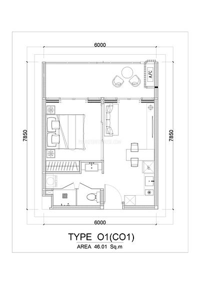 LAY22251: Unique Apartment on Resale Market Located in Layan's Beachfront Condo. Photo #9