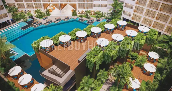 CHA22253: One Bedroom Apartment with Unique Atmosphere in New Condo in Chalong for Sale. Photo #9