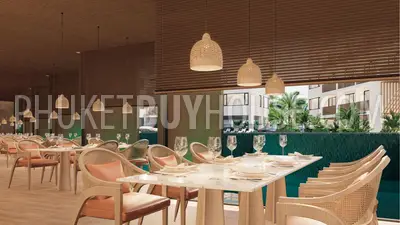 CHA22254: Two Bedroom Apartment with Unique Atmosphere in New Condo in Chalong for Sale. Photo #16