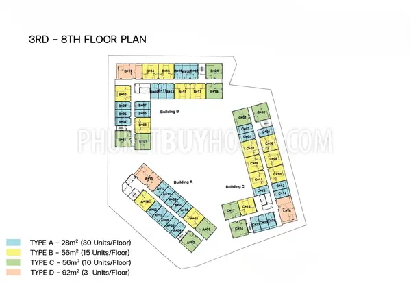 CHA22253: One Bedroom Apartment with Unique Atmosphere in New Condo in Chalong for Sale. Photo #12