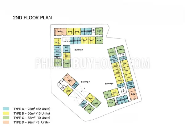 CHA22254: Two Bedroom Apartment with Unique Atmosphere in New Condo in Chalong for Sale. 照片 #8