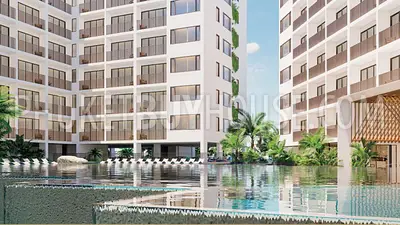 CHA22255: Three Bedroom Apartment with Unique Atmosphere in New Condo in Chalong for Sale. Photo #11