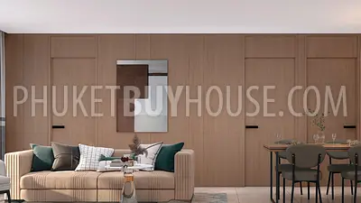 CHA22255: Three Bedroom Apartment with Unique Atmosphere in New Condo in Chalong for Sale. Photo #4