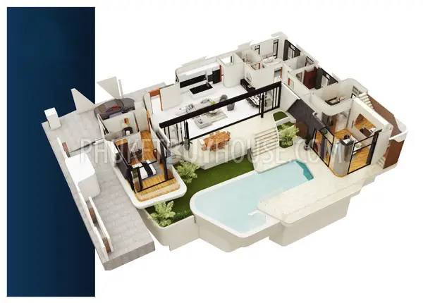 LAY22258: Luxurious 4-Bedroom Villas in Layan Hills for Sale. Photo #7