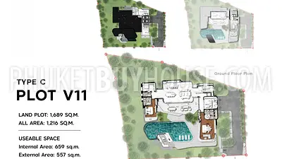 LAY22259: Luxurious 5-Bedroom Villas in Layan Hills for Sale. Photo #4
