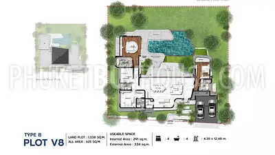 LAY22258: Luxurious 4-Bedroom Villas in Layan Hills for Sale. Photo #6