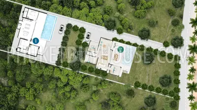 EAS6918: 3 bedroom Villa with Sea view in Pa Klok area. Photo #1