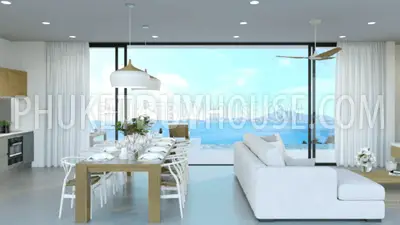EAS6918: 3 bedroom Villa with Sea view in Pa Klok area. Photo #6