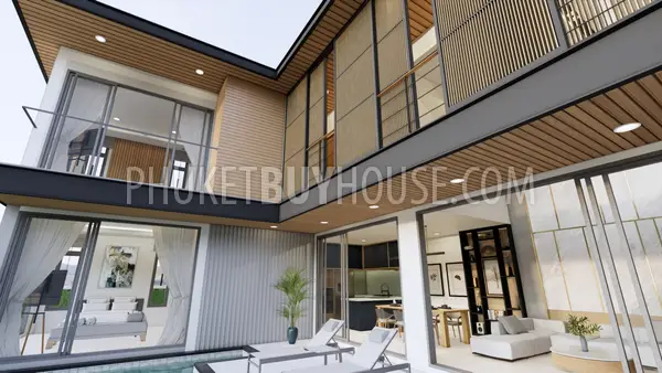 CHE22266: Tranquil Lakeside Three Bedroom Villa with Premium Amenities in Choeng Thale For Sale. Photo #2