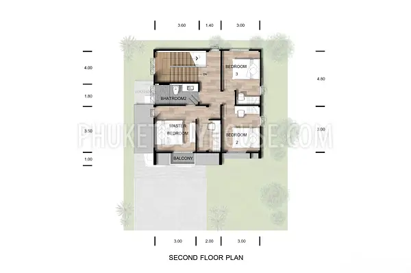 TAL22268: Contemporary Comfort with Traditional Charm with 3 Bedroom House in Thalang. Photo #2
