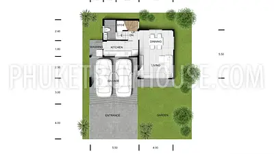 TAL22268: Contemporary Comfort with Traditional Charm with 3 Bedroom House in Thalang. Photo #4