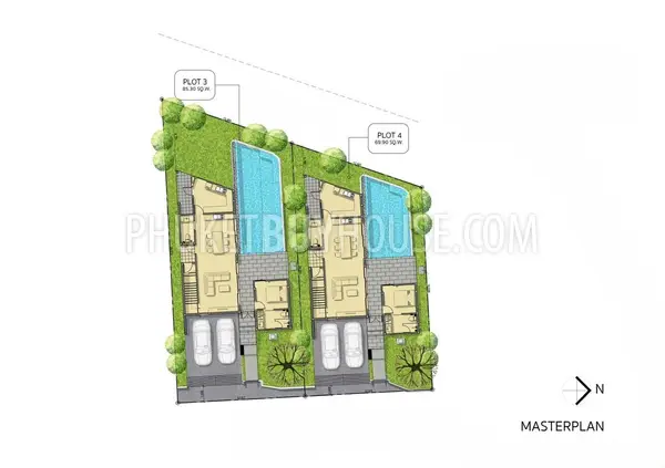 KTH22270: Enjoy Beautiful Mountain Views in This 4 Bedroom Villa for Sale in Kathu. Fotoğraf #5