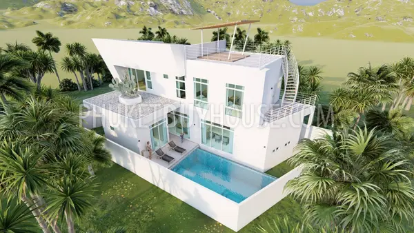 KTH22270: Enjoy Beautiful Mountain Views in This 4 Bedroom Villa for Sale in Kathu. Fotoğraf #2