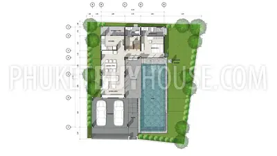 CHA22271: Modern Three-Storey Pool Villa with Sky Deck for Sale in Chalong. Photo #7