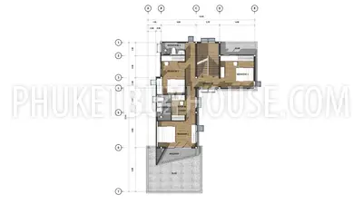 CHA22271: Modern Three-Storey Pool Villa with Sky Deck for Sale in Chalong. Photo #8