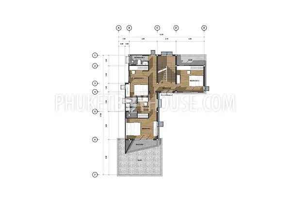 CHA22271: Modern Three-Storey Pool Villa with Sky Deck for Sale in Chalong. Photo #8