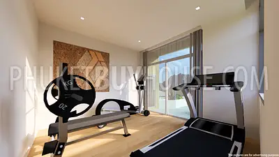 CHA22271: Modern Three-Storey Pool Villa with Sky Deck for Sale in Chalong. Photo #11