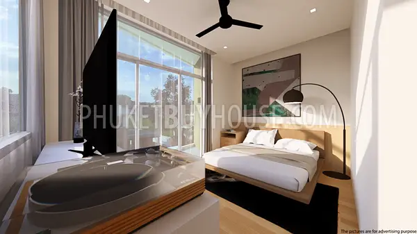 CHA22271: Modern Three-Storey Pool Villa with Sky Deck for Sale in Chalong. Photo #21