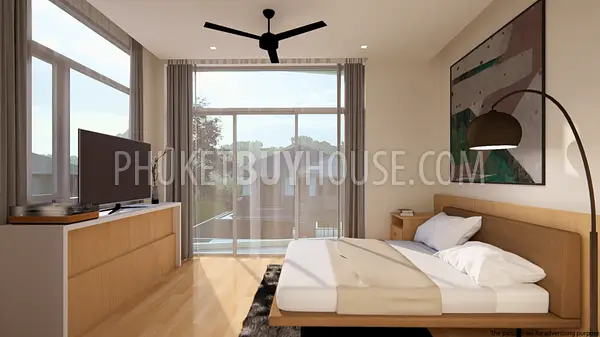 CHA22271: Modern Three-Storey Pool Villa with Sky Deck for Sale in Chalong. Photo #6