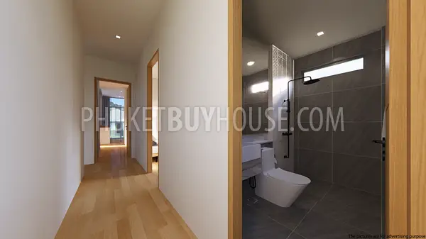 CHA22271: Modern Three-Storey Pool Villa with Sky Deck for Sale in Chalong. Photo #18