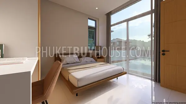 CHA22271: Modern Three-Storey Pool Villa with Sky Deck for Sale in Chalong. Photo #20