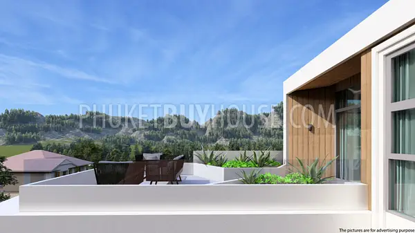 CHA22271: Modern Three-Storey Pool Villa with Sky Deck for Sale in Chalong. Photo #3