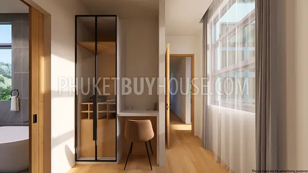 CHA22271: Modern Three-Storey Pool Villa with Sky Deck for Sale in Chalong. Photo #32