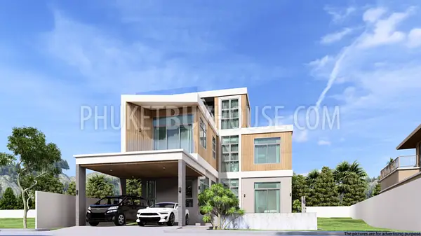 CHA22271: Modern Three-Storey Pool Villa with Sky Deck for Sale in Chalong. Photo #26