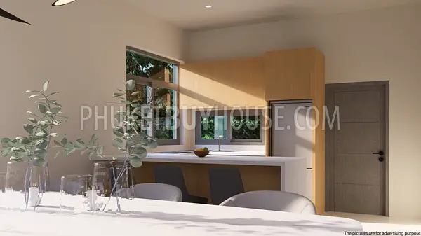 CHA22271: Modern Three-Storey Pool Villa with Sky Deck for Sale in Chalong. Photo #5
