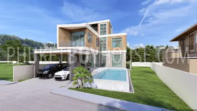 CHA22271: Modern Three-Storey Pool Villa with Sky Deck for Sale in Chalong. Photo #38