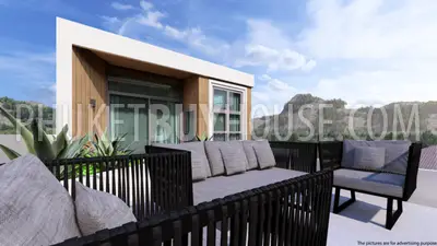 CHA22271: Modern Three-Storey Pool Villa with Sky Deck for Sale in Chalong. Photo #35