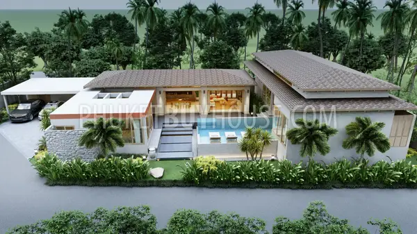 CHE22272: Exclusive 4-Bedroom Pool Villa in Cherng Talay, Phuket. Photo #1