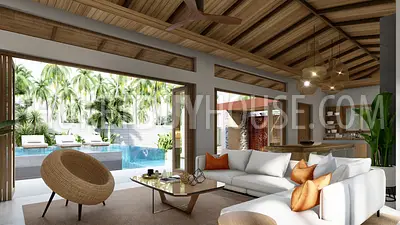 CHE22272: Exclusive 4-Bedroom Pool Villa in Cherng Talay, Phuket. Photo #4