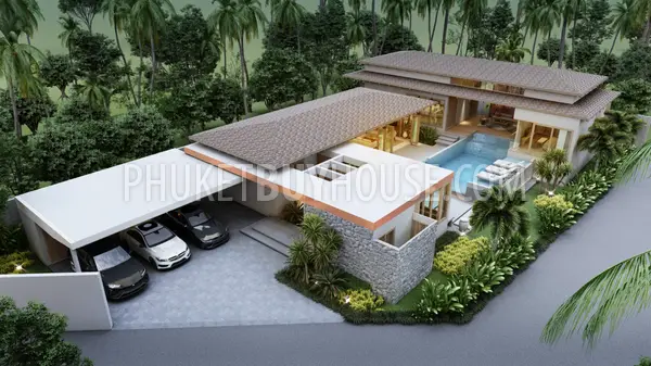 CHE22272: Exclusive 4-Bedroom Pool Villa in Cherng Talay, Phuket. Photo #12