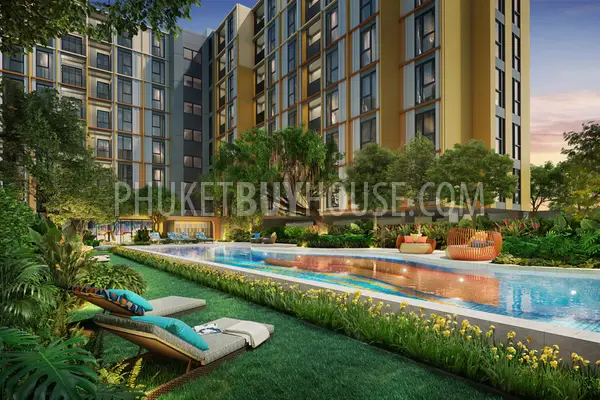 PHU22237: Cozy Studio with Stunning Mountain View in Phuket Town. Fotoğraf #7