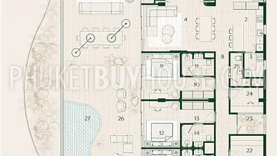 LAY22053: Layan's Self-Sufficient Mini-City: Four Bedroom Luxury Apartment For Sale. Fotoğraf #2
