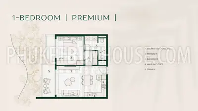 LAY22048: Self-Sufficient Mini-City in Layan: Premium One Bedroom Apartment For Sale. Fotoğraf #10