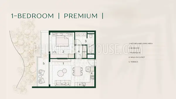 LAY22048: Self-Sufficient Mini-City in Layan: Premium One Bedroom Apartment For Sale. Photo #10