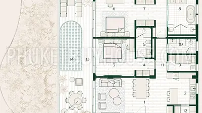 LAY22052: Luxury Two Bedroom Apartment For Sale in Modern Oasis in Layan:. Fotoğraf #20