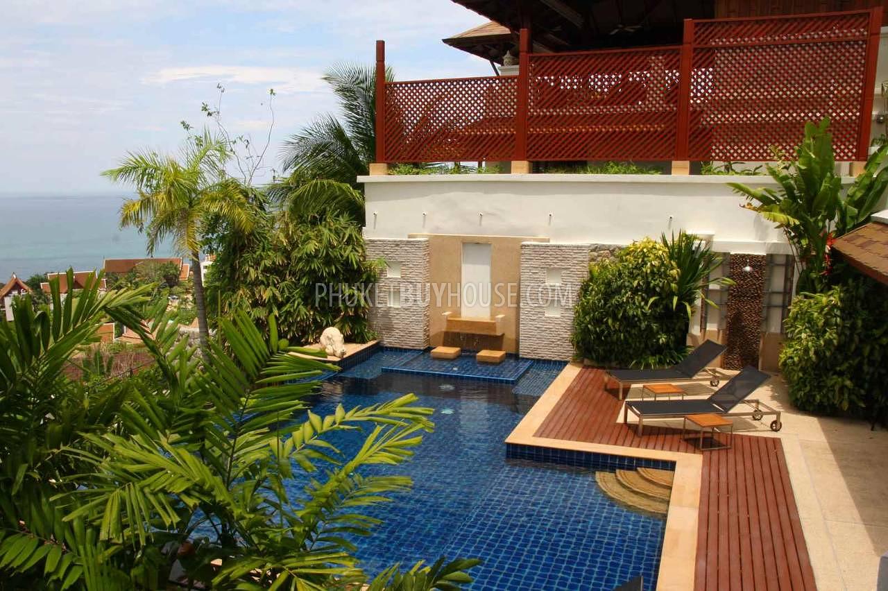 PAT6907: Villa with Luxurious Sea View in Patong. Photo #1